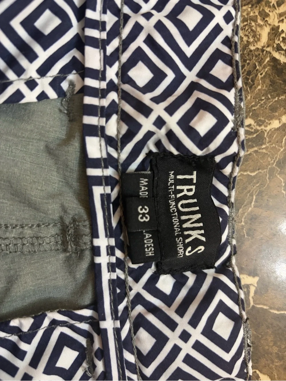 Men's Flat Front Casual Shorts - Gray